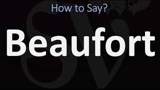 How to Pronounce Beaufort South Carolina CORRECTLY [upl. by Liagiba14]