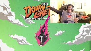 Deji Reacts To KSI – Down Like That feat Rick Ross Lil Baby amp SX [upl. by Karina]