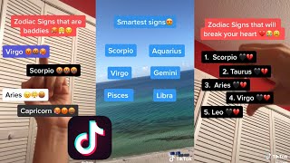 Zodiac Signs TikTok Compilation [upl. by Falzetta51]