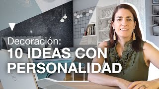 10 IDEAS de DECORACIÓN para INTERIORES súper 😎 PERSONALES [upl. by Soph]