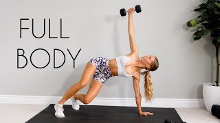 20 MIN FULL BODY WORKOUT At Home Strength [upl. by Tiphanie]