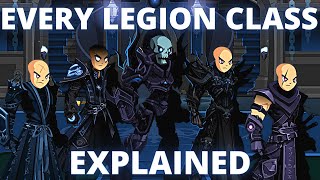 AQW EVERY LEGION CLASS EXPLAINED [upl. by Castillo]