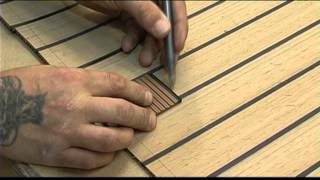 ISITEEK  DIY synthetic teak decking [upl. by Ylus245]