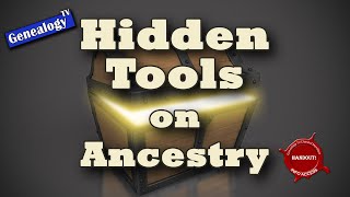 Hidden Tools on Ancestry com [upl. by Pokorny918]