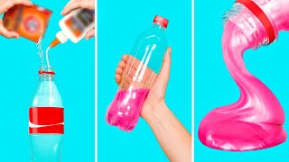 Super Fast Slime Recipe DIY 30 SECONDS Bottle Slime [upl. by Ludeman]