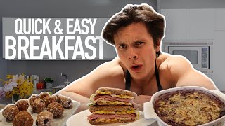 4 Healthy Breakfast Ideas For Weight Loss  EASY Step By Step [upl. by Seibold]