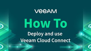 How to deploy Veeam Cloud Connect [upl. by Junko]