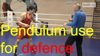 Boxing pendulum as a defence against an aggressive opponent [upl. by Willem]