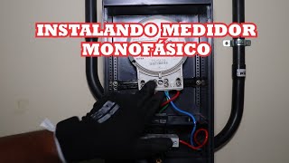 Instalação de Medidor Monofásico ATUALIZADO [upl. by Aneed]