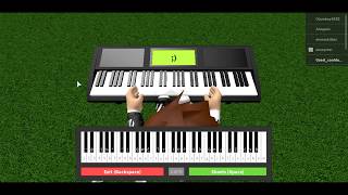 JoJos Bizarre Adventure Golden Wind Giornos Theme  Roblox Piano TutorialSheets in Description [upl. by Mulderig]