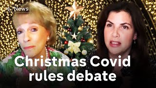 Kirstie Allsopp and Esther Rantzen clash over household mixing at Christmas [upl. by Hedwig]