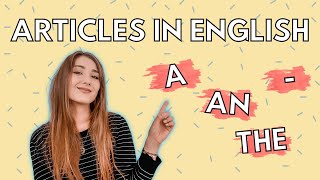 Articles in English  definite indefinite zero article  HOW TO ENGLISH [upl. by Kiele]