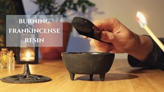 How To Burn Frankincense Resin [upl. by Htes]