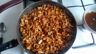 Girolles préparation cuisson [upl. by Karly807]