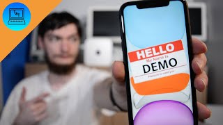 How to Erase a DEMO iPhone DISCLAIMER [upl. by Anek902]