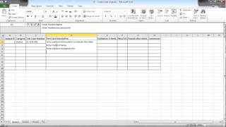 Software testing using excel  How to create a test script [upl. by Lisha224]