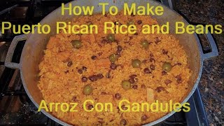 How To Make Puerto Rican Rice Arroz Con Gandules [upl. by Endys418]