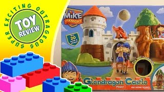 Glendragon Castle Playset Mike The Knight Galahad Fisher Price  Toy Review [upl. by Yci]