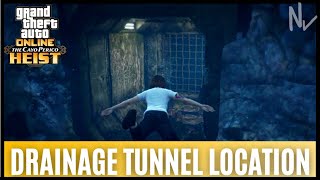 The Cayo Perico Heist Secret Drainage Tunnel Location  GTA Online Update [upl. by Lamoree]