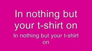 Shontelle Layne  Tshirt lyrics [upl. by Cattima190]