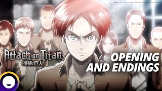 Attack on Titan All Openings and Endings Season 13 [upl. by Chane]