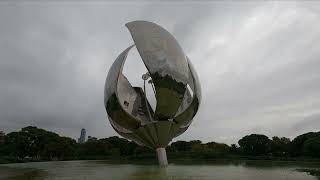 Buenos Aires  Floralis Generica  Virtual Tour 4K [upl. by Ahsenot48]