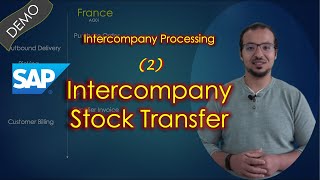 SAP S4HANA Demo Intercompany Stock Transfer GUI [upl. by Clite]