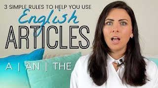 English Articles  3 Simple Rules To Fix Common Grammar Mistakes amp Errors [upl. by Ever187]