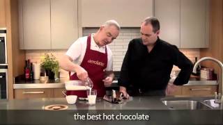 How to make a hot chocolate using an aerolatte milk frother [upl. by Canute334]