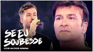 David Carreira  Se Eu Soubesse Live Altice Arena ft Tony Carreira [upl. by Niemad]