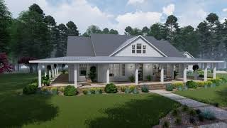 COUNTRY HOUSE PLAN 940100095 [upl. by Felipa777]