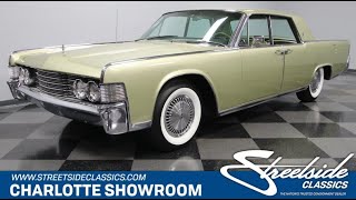 1965 Lincoln Continental for sale  6398 CHA [upl. by Lorie177]