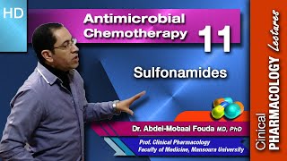 Antimicrobial Chemotherapy Ar Lecture 11 Sulfonamides [upl. by Hillegass]