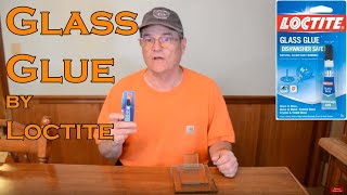 Glass Glue by Loctite Review glass repair [upl. by Laertnom]