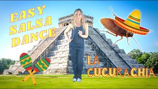 EASY Salsa Dance for Kids  Mexico in May  La Cucaracha  Brain Breaks for Kids [upl. by Nitas]