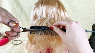 ASMR Mannequin Haircut Whispered [upl. by Esilana]