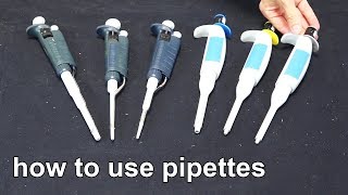 How to Use Micropipettes  Techniques Demonstration [upl. by Hynes]