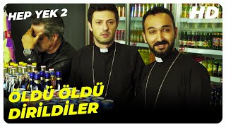 Muhteşem İkili Benzinlikte Ecel Terleri Döktü  Hep Yek 2 Türk Filmi [upl. by Artim]