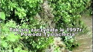 Tak się zaczynała w 1997  quotPowódź Tysiącleciaquot [upl. by Acinor]