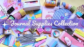 My Journal Supplies collection Homemade amp Readymade [upl. by Kered]