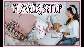 GOALS FOR 2019 MY PLANNER SET UP [upl. by Dall]