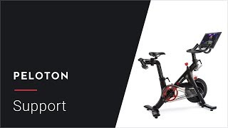 Getting Started With Your Bike  Peloton Support [upl. by Corvese211]