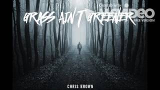 Chris Brown  Grass Aint Greener Official Instrumental [upl. by Tomaso]