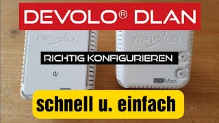 Devolo® Dlan richtig konfigurieren so gehts [upl. by Adas]