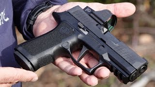 SIG Sauer P320 XCompact with Red Dot Sight Review [upl. by Wooster]