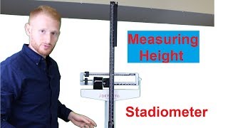 Measuring Height  Stadiometer [upl. by Nilrev741]