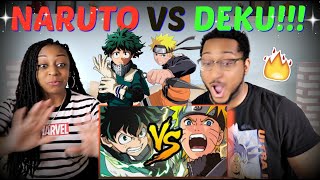 Rustage quotDEKU VS NARUTO RAP BATTLEquot ft None Like Joshua REACTION [upl. by Annoj92]