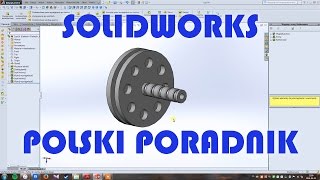 SolidWorks Tutorial  Podstawy SolidWorksa  poradnik część 2  podstawy PL [upl. by Ellekram685]