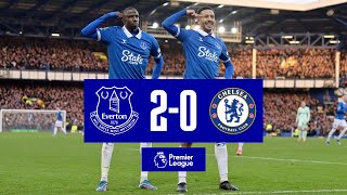 PREMIER LEAGUE HIGHLIGHTS EVERTON 20 CHELSEA [upl. by Rushing316]