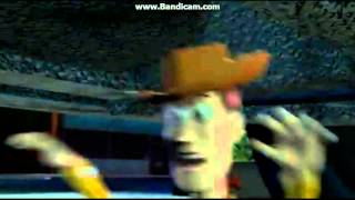 Disneys Toy Story Woody And Buzz Fight [upl. by Nosahc]